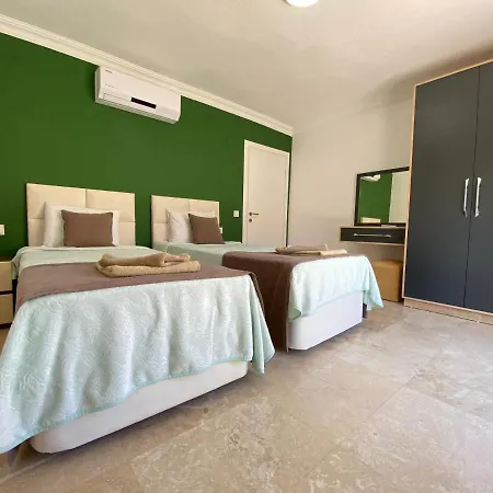 With Indoor Pool And Jacuzzi For 8 People In Kas, Kalkan - Awz 121